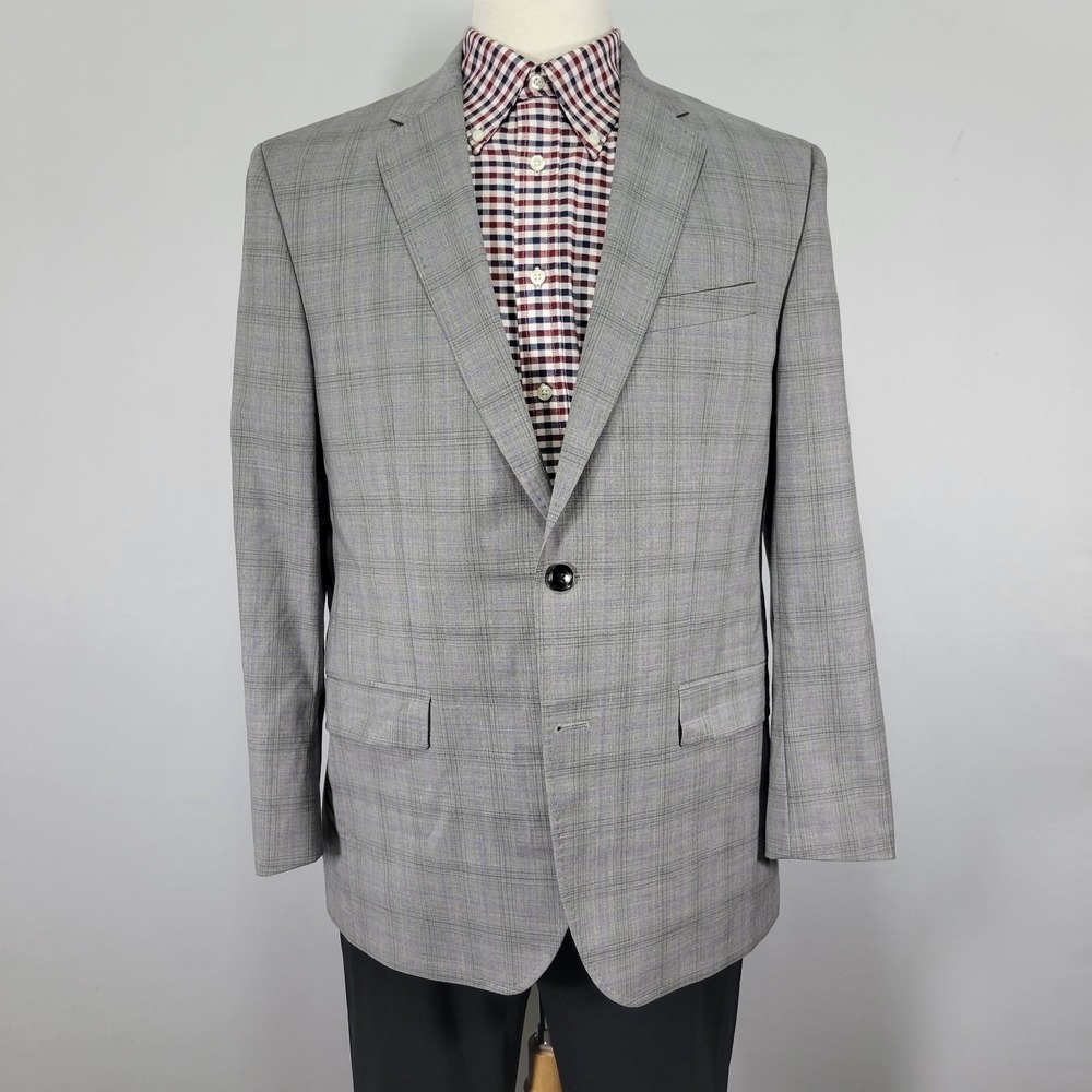 Ted Baker Endurance Men's Sport Coat Blazer Two Button Gray Model Jay‎ CT 42R